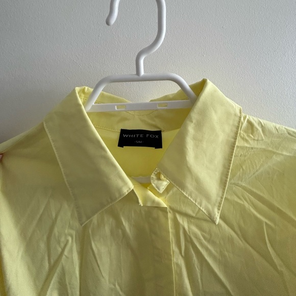 White Fox - Behind The Look Shirt - Lemon - Picture 1 of 3